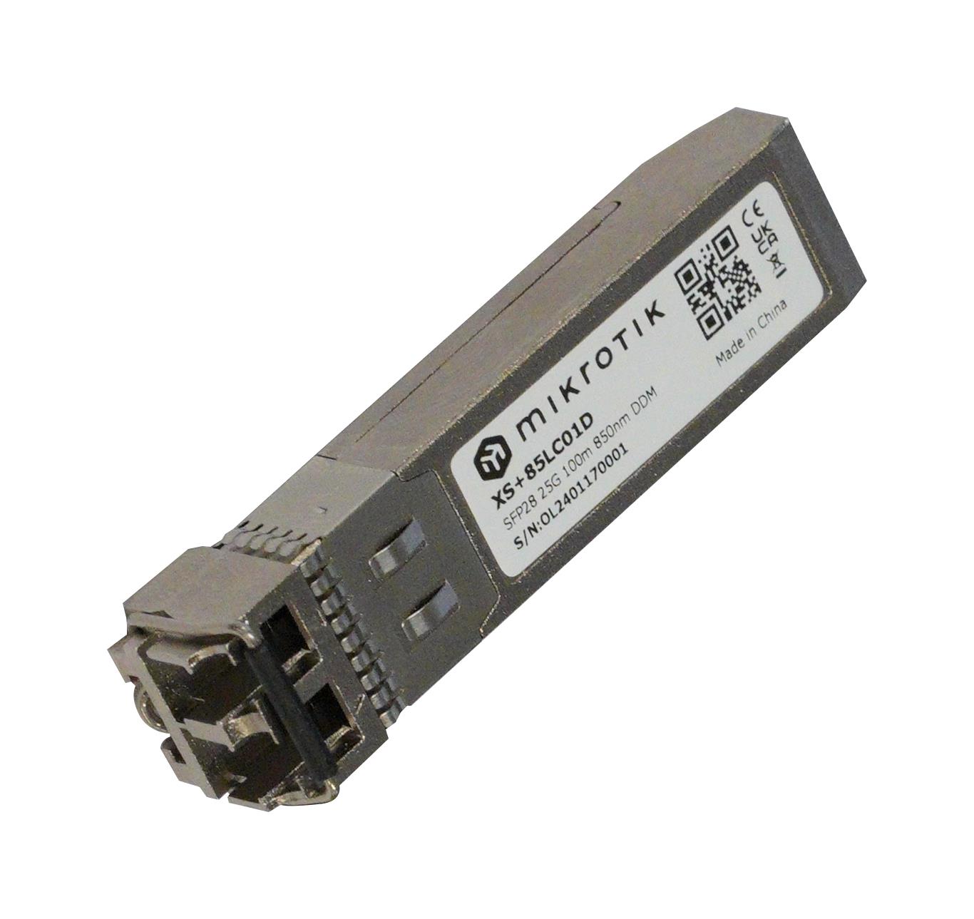 Tinklo siųstuvas-imtuvas MIKROTIK SFP/SFP+/SFP28 XS+85LC01D