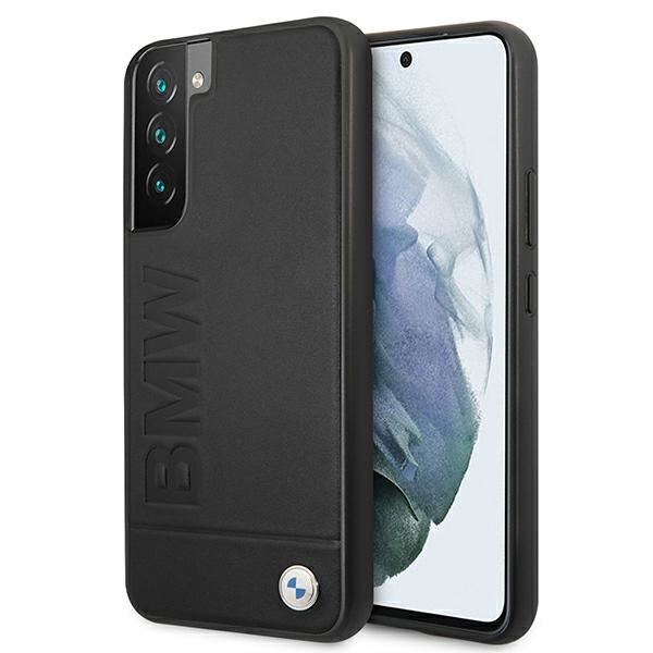 Dėklas telefonui BMW Signature Logo Imprint Samsung Galaxy S22+ - juodas