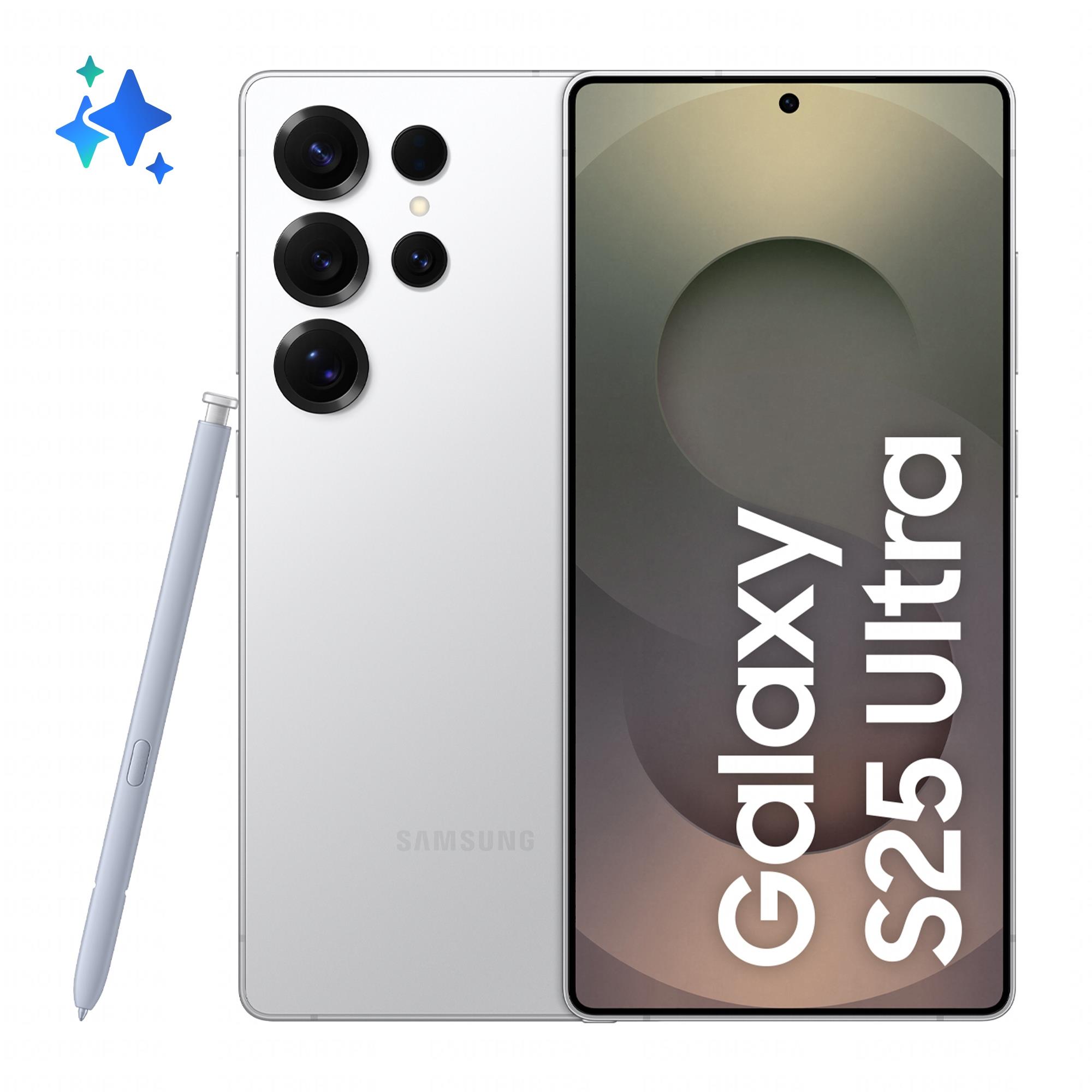 Mobilusis telefonas Samsung Galaxy S25 Ultra 256GB baltas/sidabrinis