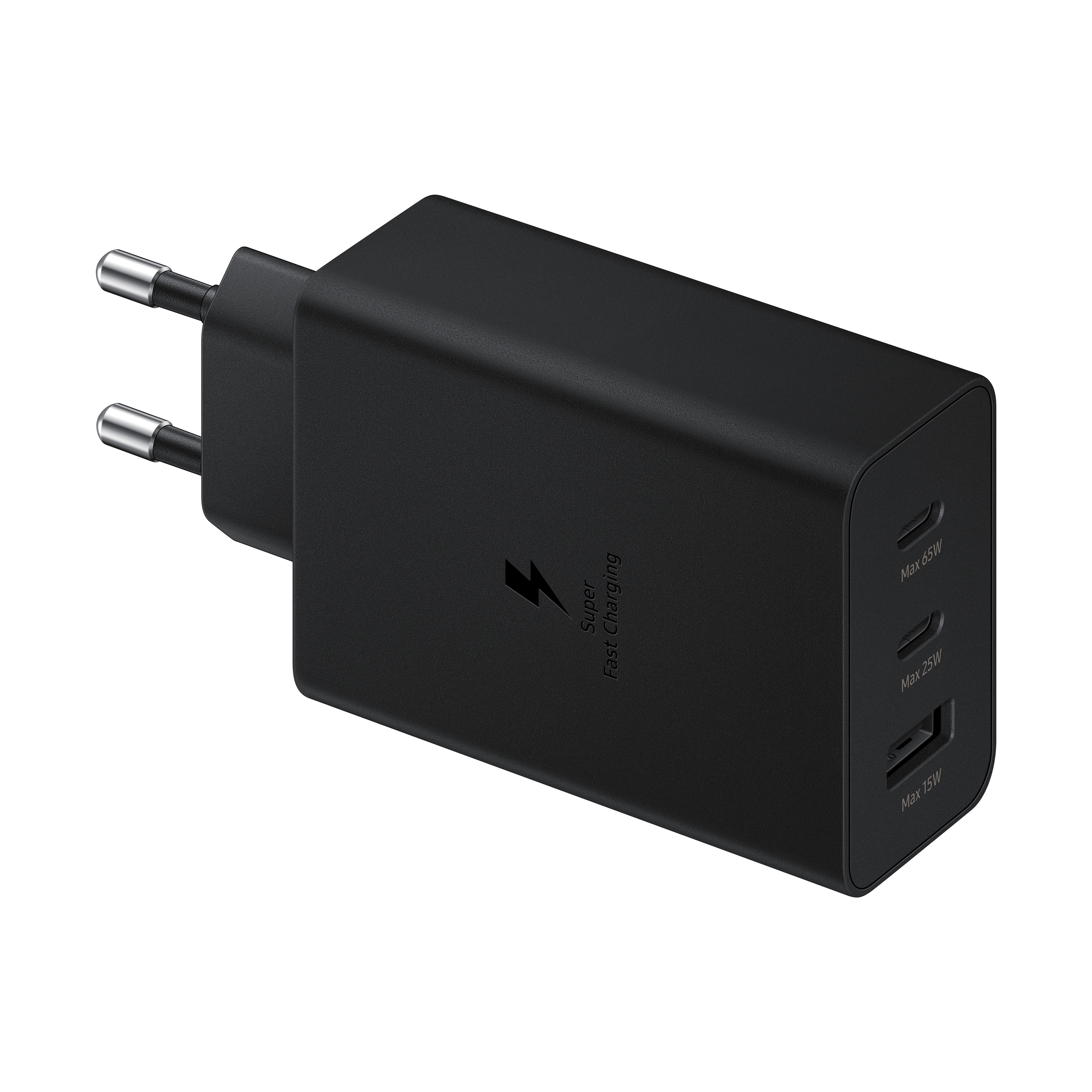 T6530NBE Power Adapter 65W Trio, Black