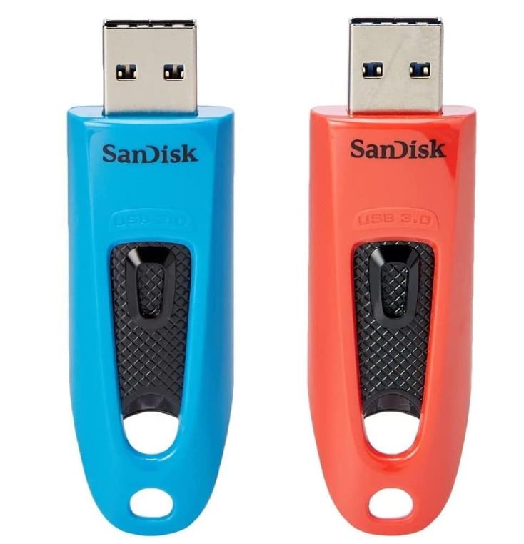 SanDisk USB 3 atmintukas 64GB 2 vnt. SDCZ48-064G-G46BR2