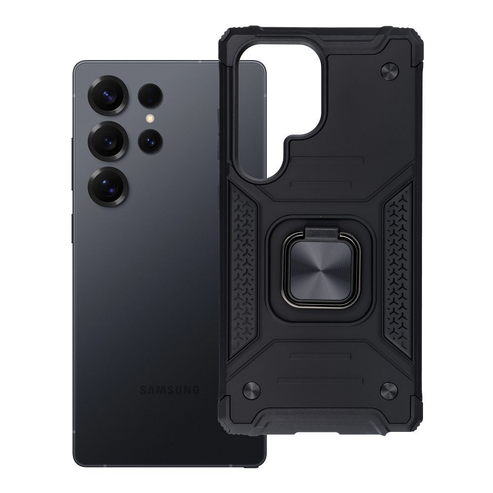 NITRO dėklas telefonui SAMSUNG S25 Ultra juodas