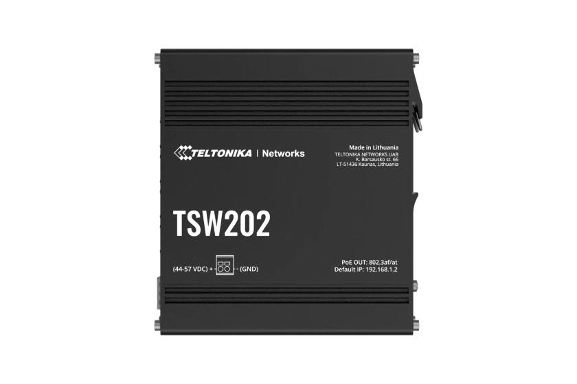 Komutatorius TELTONIKA TSW202 L2 PoE+ 8 prievadai 240W