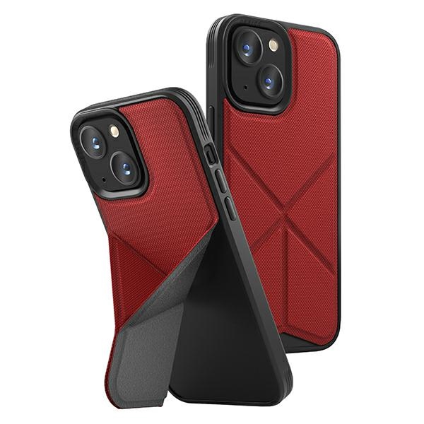 Uniq Transforma Magnetinis dėklas iPhone 13 - raudonas