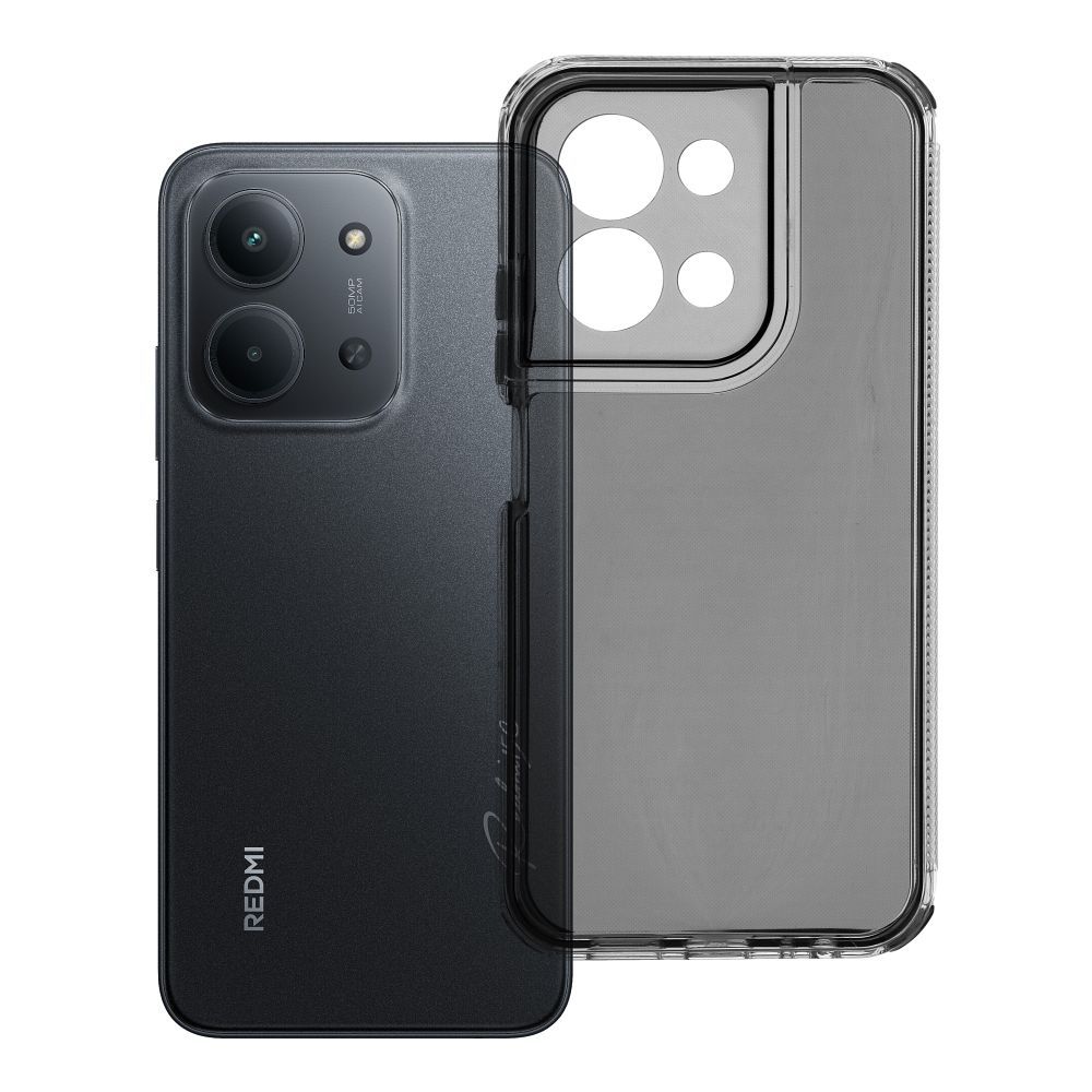 MATRIX CLEAR dėklas telefonui Xiaomi Redmi 15C juodas
