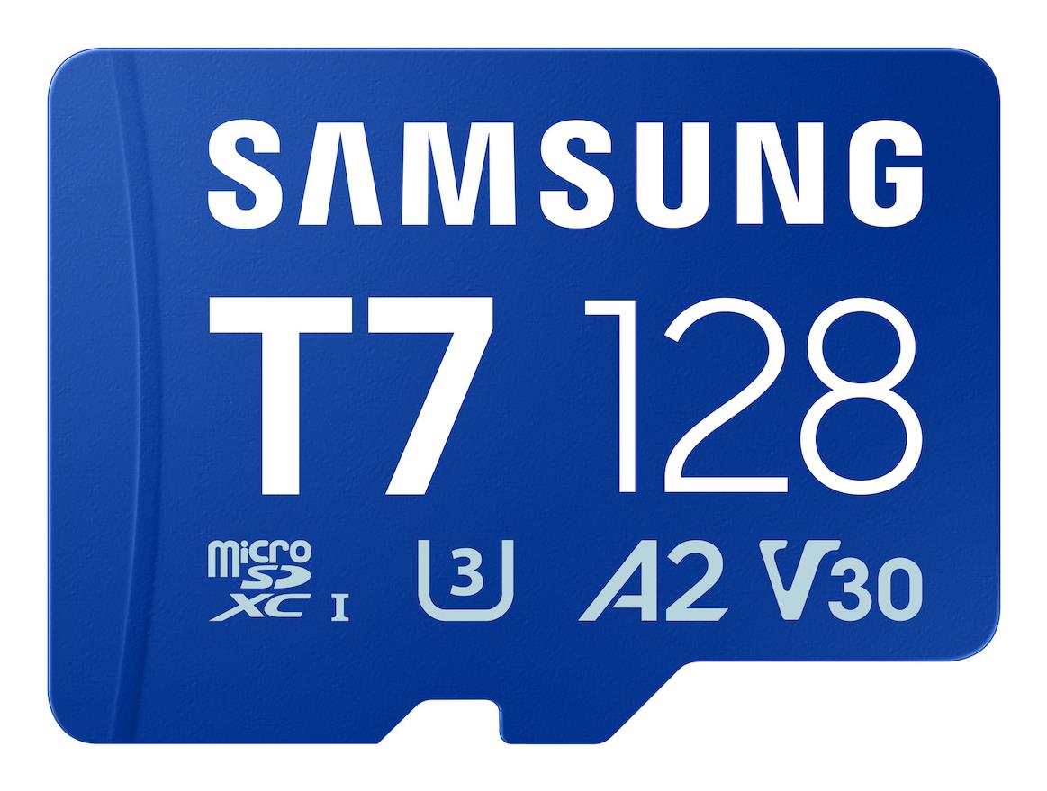 SAMSUNG T7 microSD atminties kortelė 128GB