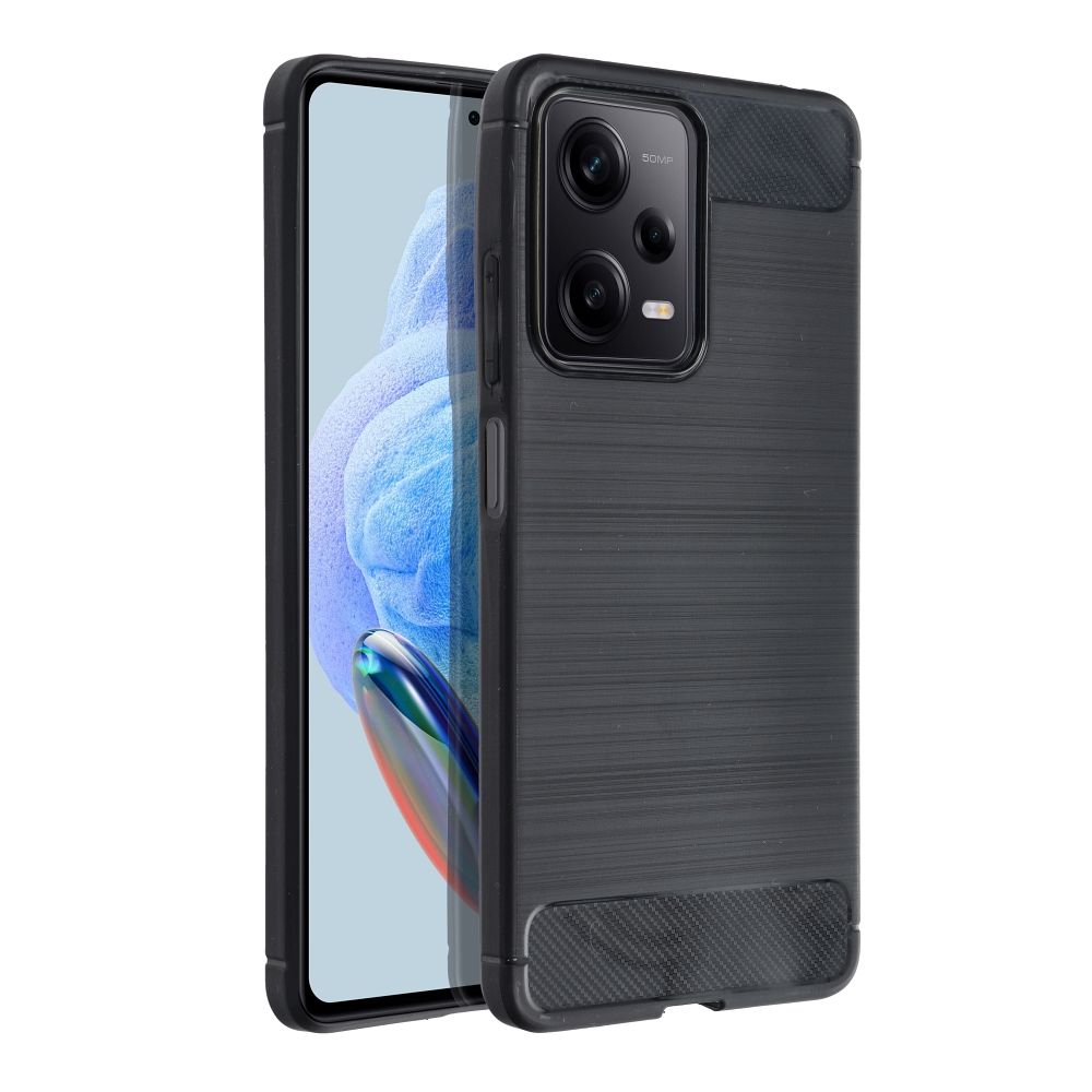 Dėklas CARBON Xiaomi Redmi Note 12 Pro 5G juodas