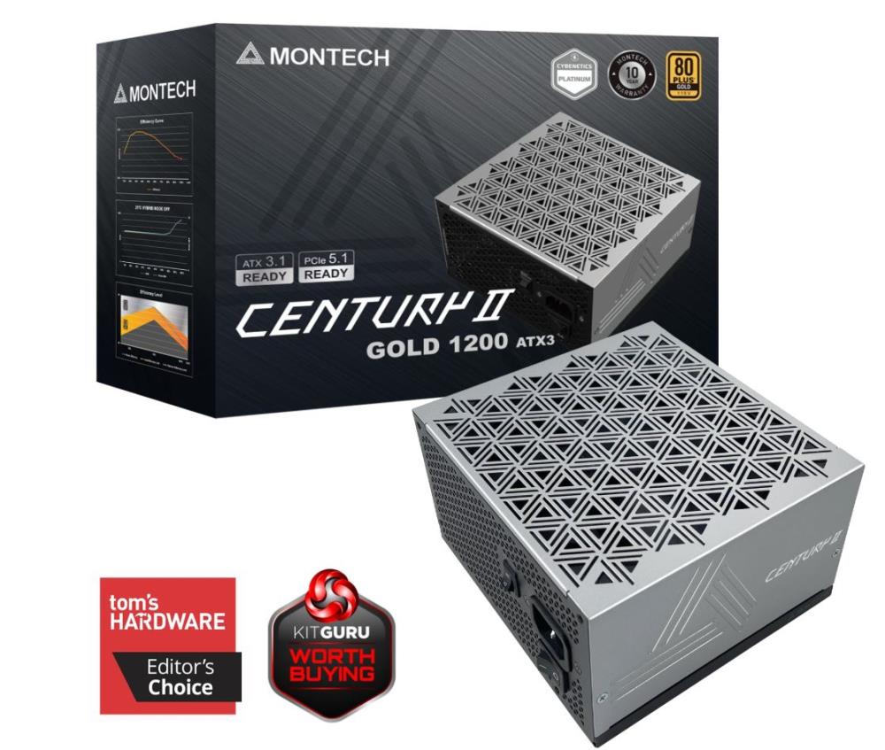 Montech Century II 1200W ATX maitinimo blokas