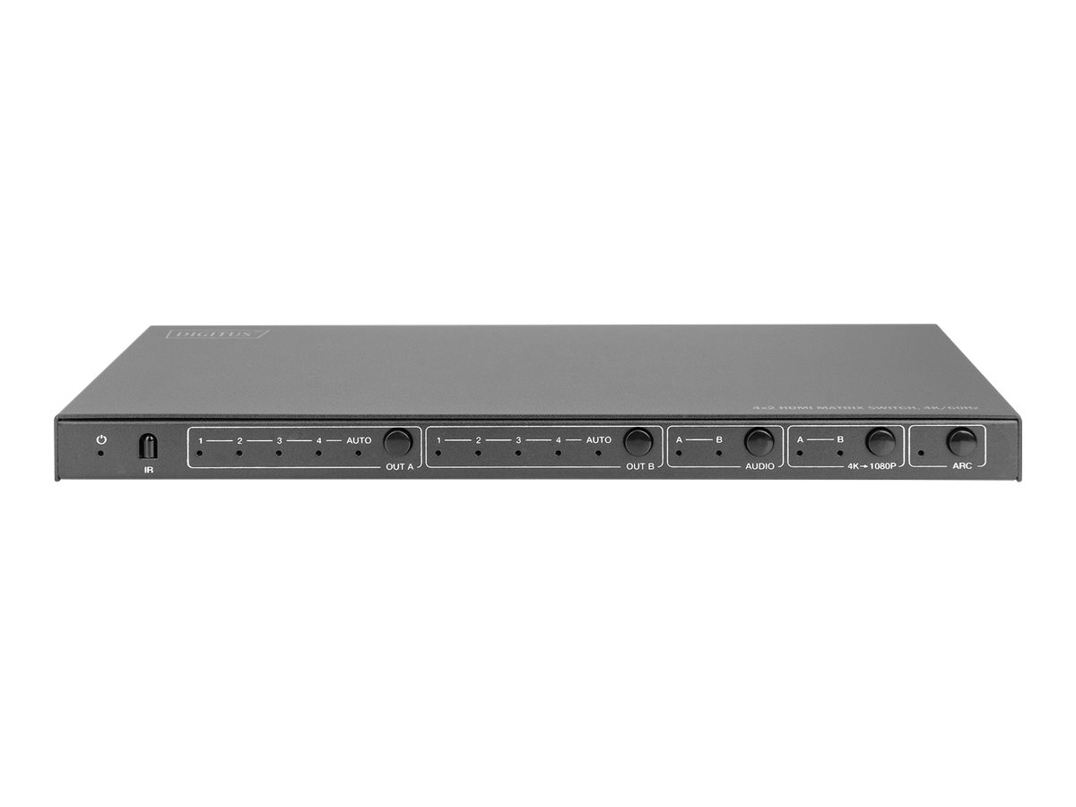 DIGITUS 4x2 HDMI matricos komutatorius 4K/60Hz