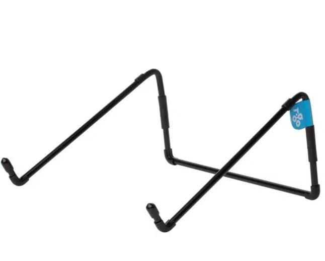 Nešiojamo kompiuterio stovas Steel Travel Juodas R-Go Tools