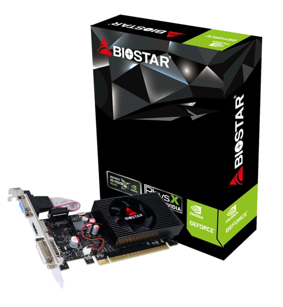 Vaizdo plokštė BIOSTAR GeForce GT 730 2GB GDDR3