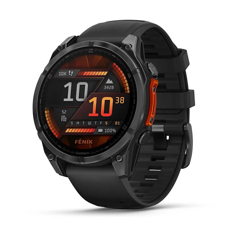 GARMIN Fenix 8 išmanusis laikrodis pilkos skalūno spalvos