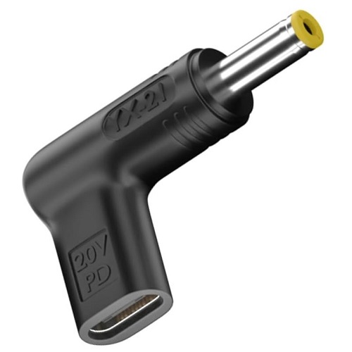 USB Type-C į DC 5.5x1.7 mm adapteris