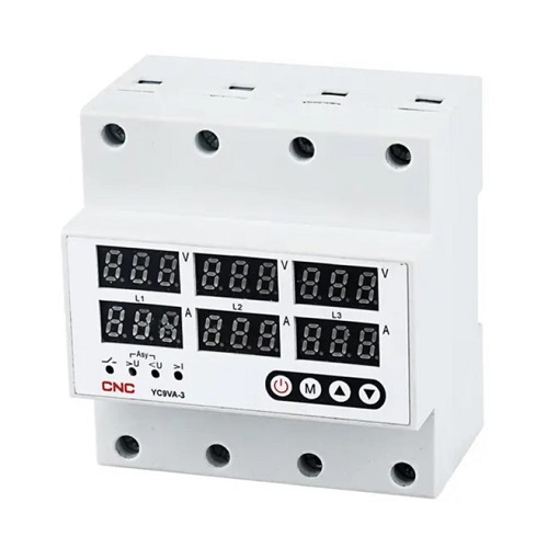 Overvoltage &amp; Undervoltage Protector, 63A, 3-phase
