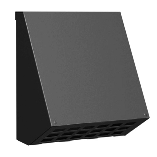 Metalinės grotelės ventiliatoriaus apsaugai nuo lietaus