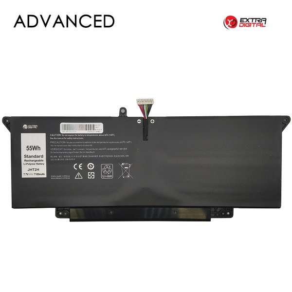 Nešiojamojo kompiuterio baterija DELL JHT2H, 7100mAh, Extra Digital Advanced