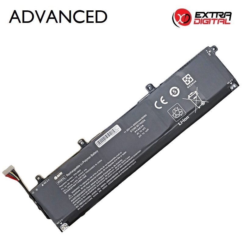 Nešiojamo kompiuterio baterija HP IR06XL, 6900mAh, Extra Digital Advanced
