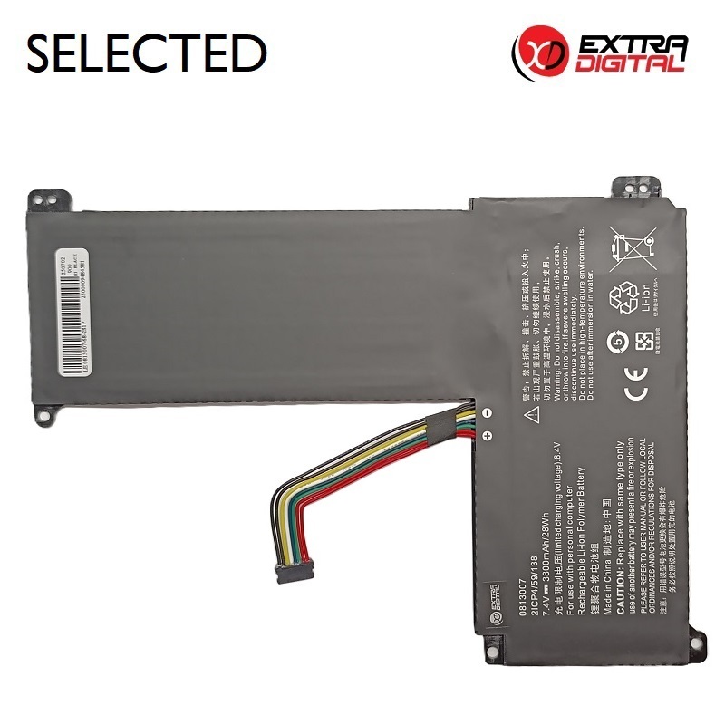 Notebook baterija, LENOVO 0813007, 3800 mAh, Extra Digital Selected