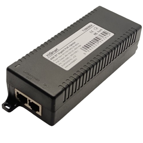 PoE 1000M injektorius, 60W