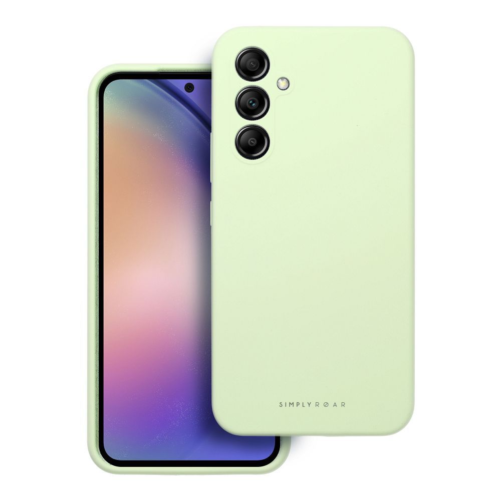 ROAR dėklas CLOUD SKIN SAMSUNG A54 5G Šviesiai žalia