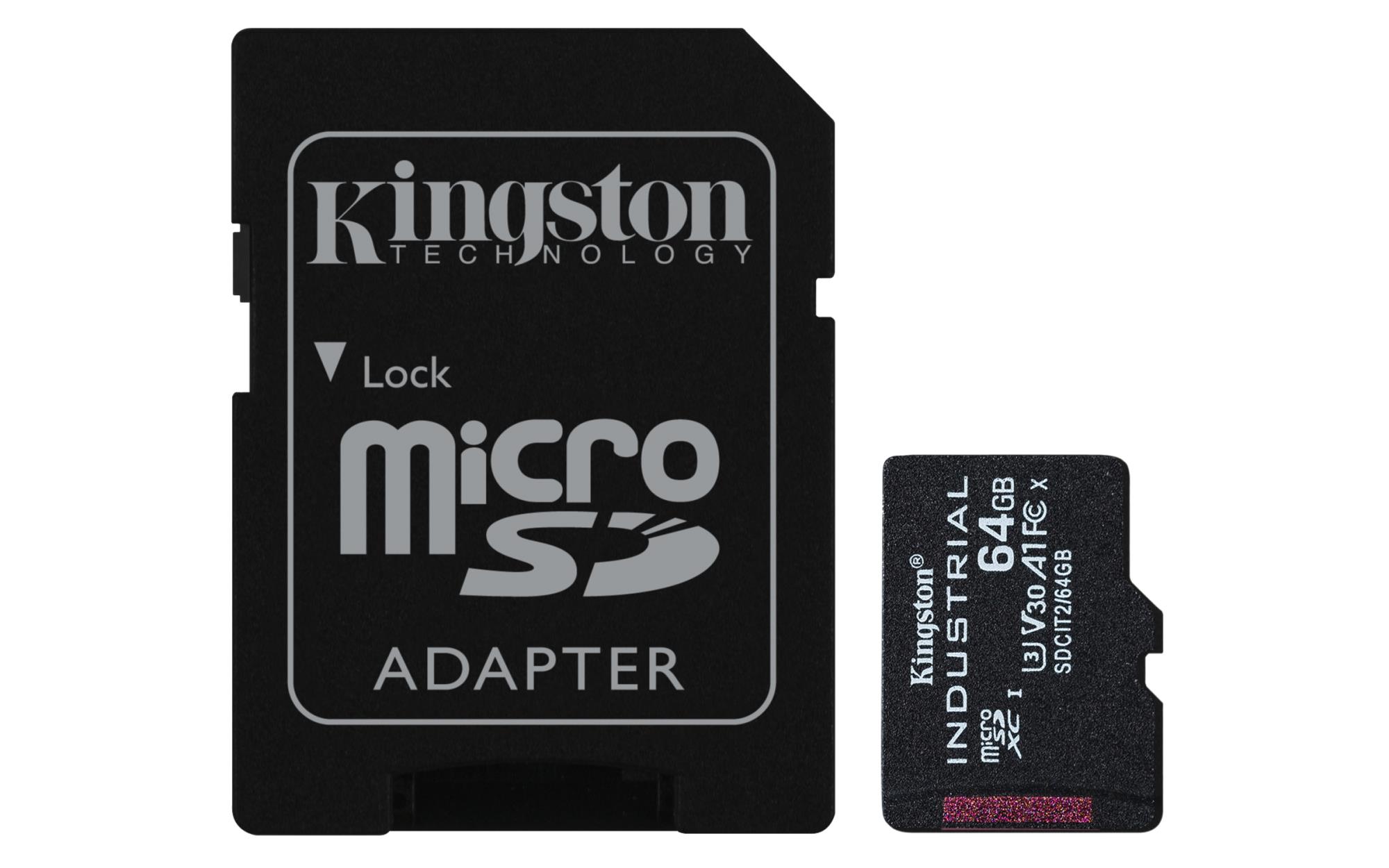 Atminties kortelė Micro SDXC 64GB UHS-I Kingston SDCIT2/64GB