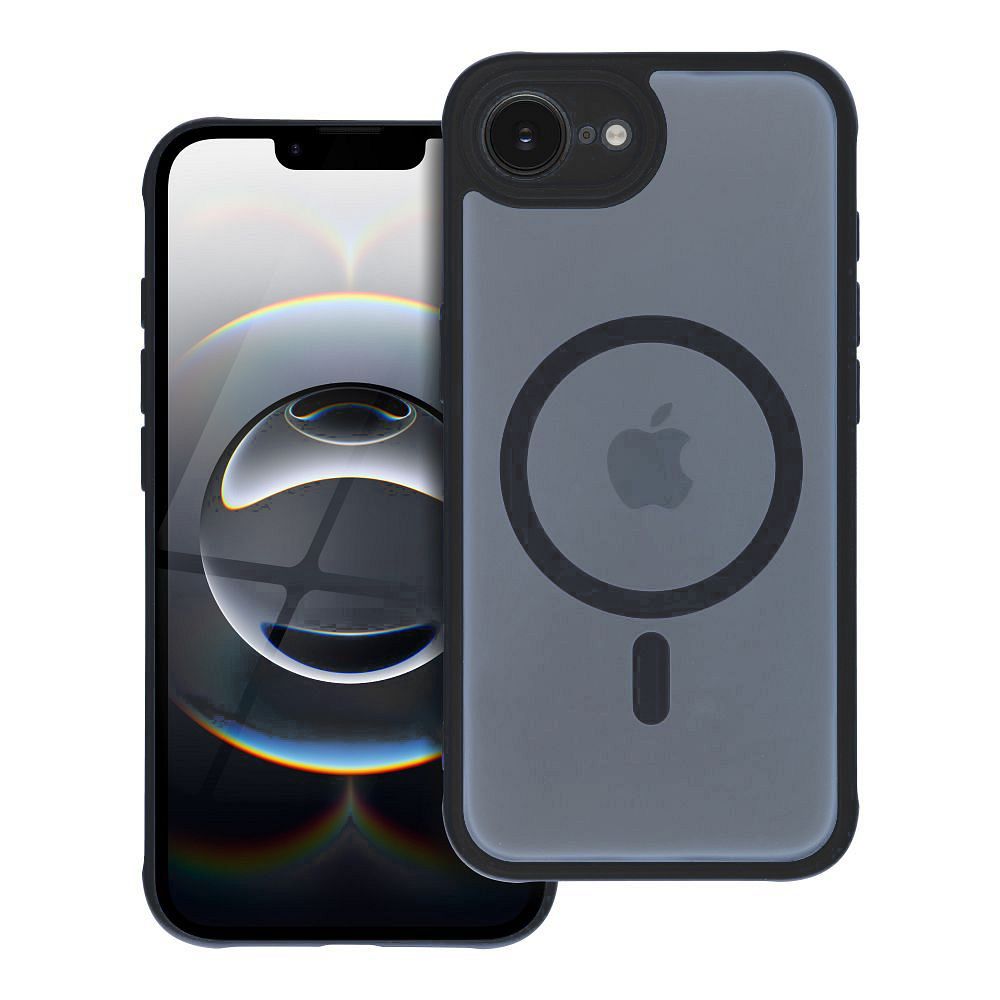 Dėklas for Xiaomi Redmi NOTE 15 PRO 5G Full Matinis Mag Dėklas suderinamas su MagSafe juodas