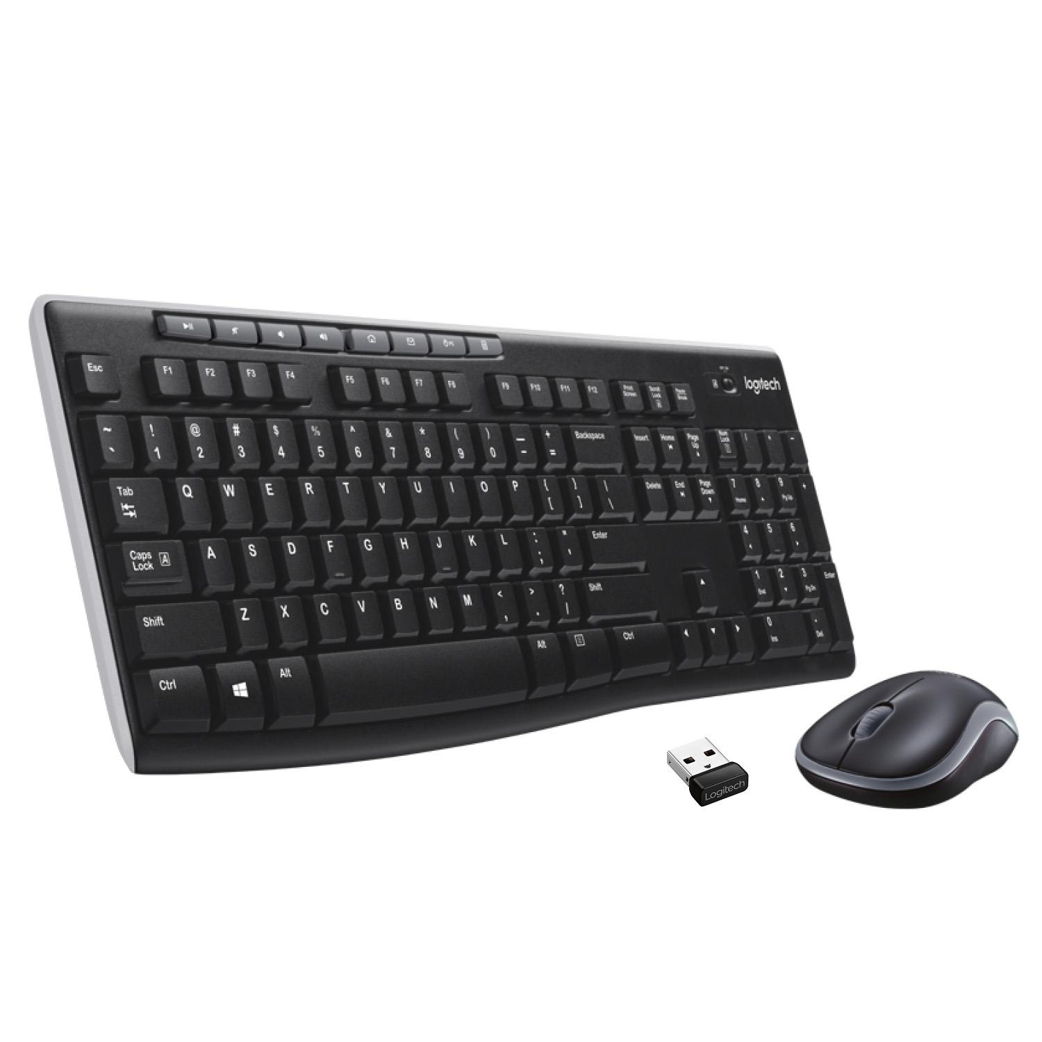 Logitech MK270 belaidis biuro klaviatūros rinkinys (EN) 920-004509