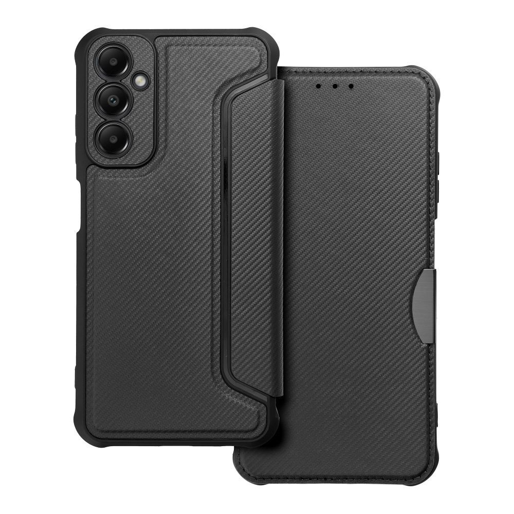 RAZOR knygos tipo dėklas telefonui SAMSUNG A05s juodas