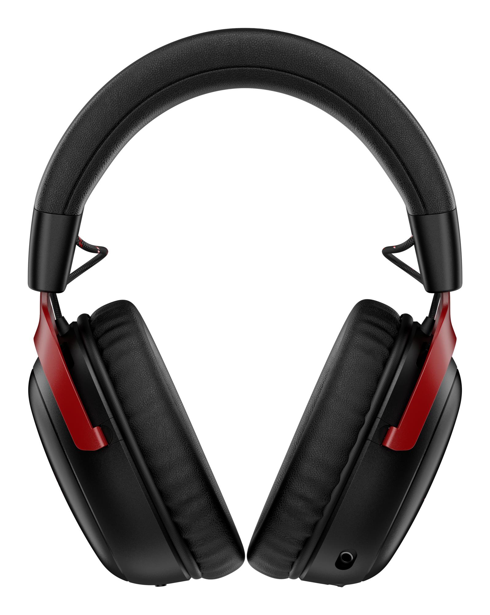 Ausinės HyperX Cloud III S belaidės juodos/raudonos A59Z0AA