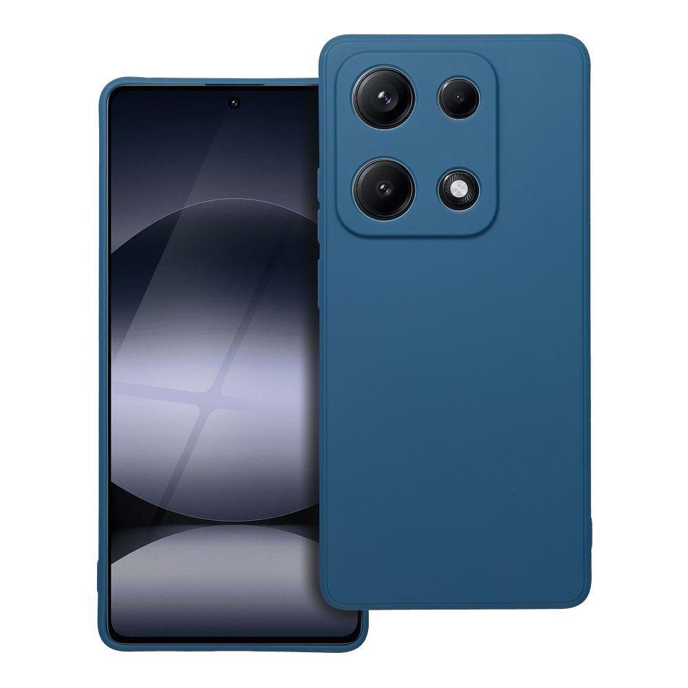 Matinis dėklas telefonui XIAOMI Redmi NOTE 14S mėlynas
