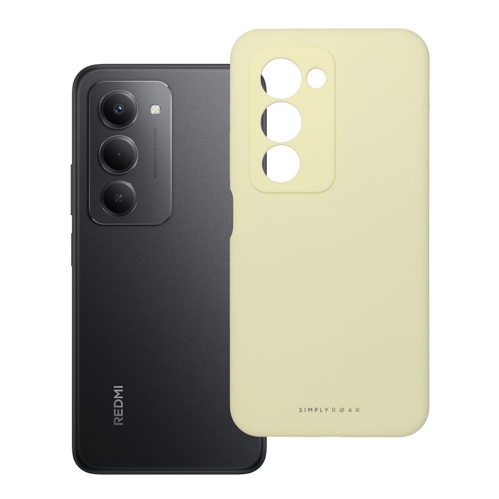 ROAR dėklas CLOUD SKIN XIAOMI Redmi 15 4G / 5G (171,1mm) šviesiai geltonas
