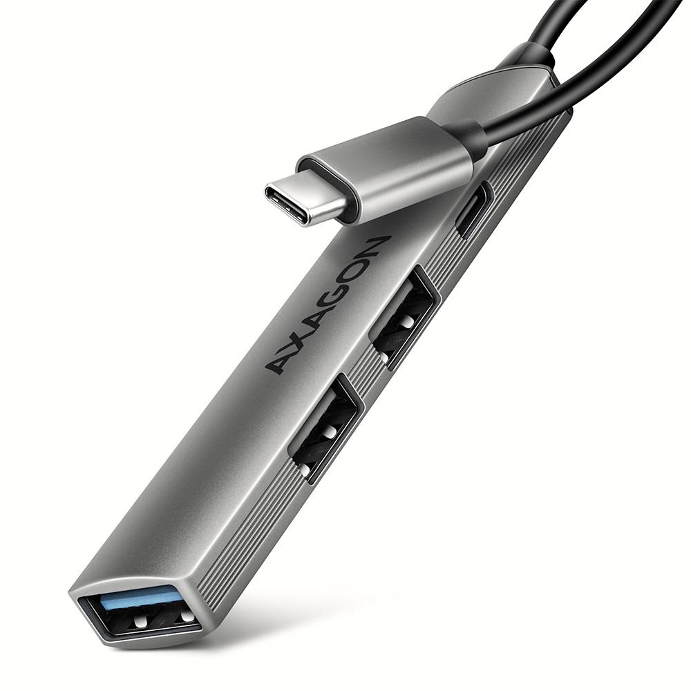 AXAGON USB 3.2 Šakotuvas 4 Prievadų 0.12M HUE-STC