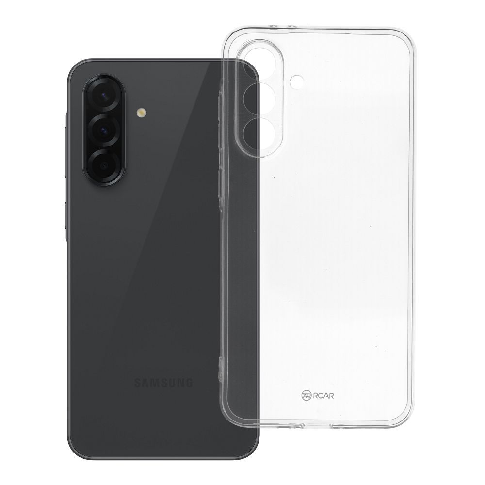 Dėklas telefonui ROAR JELLY SAMSUNG A36 5G skaidrus
