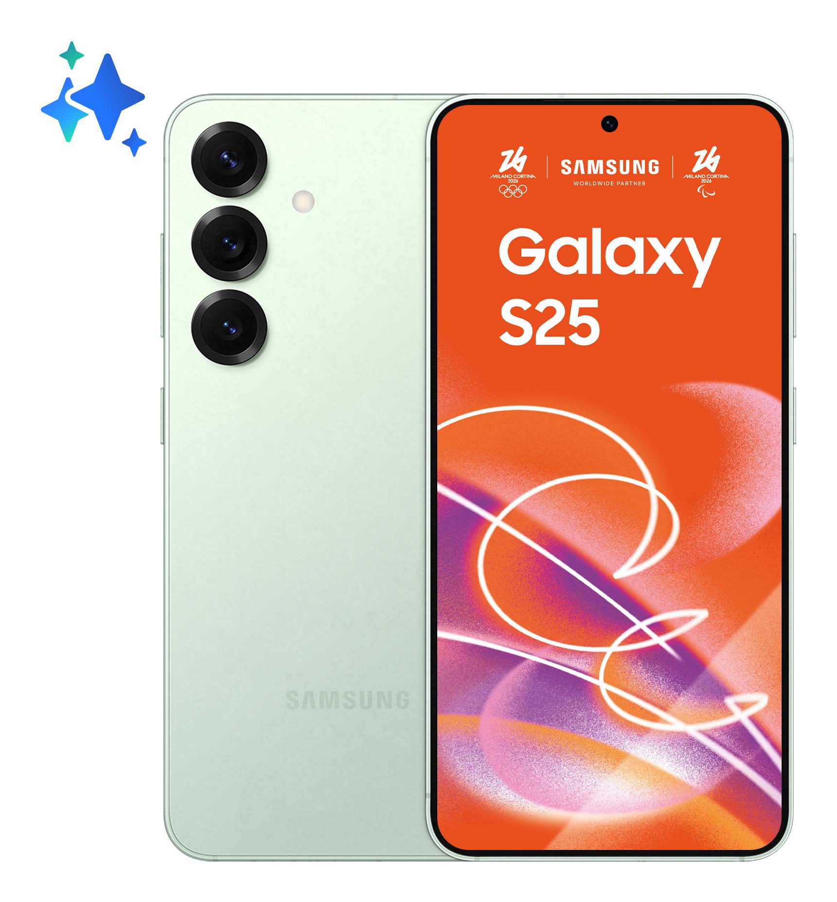 Samsung Galaxy S25 256GB mėtinis