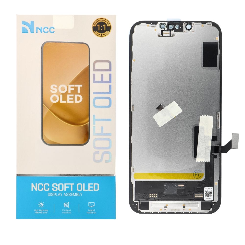 NCC LCD ekranas iPhone 16e Soft Oled (palaiko IC perkėlimą)