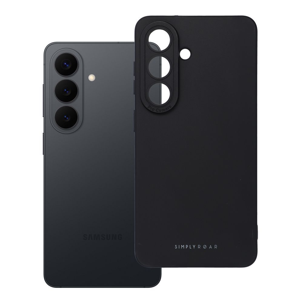 ROAR dėklas LUNA telefonui SAMSUNG S26 Pro juodas