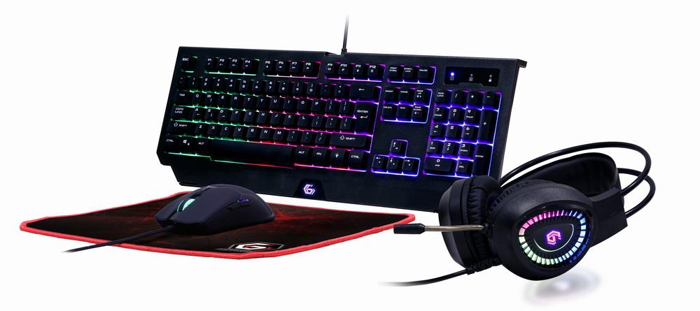 Klaviatūra USB GAMING KIT ENG/PHANTOM GGS-UMGL4-01 GEMBIRD