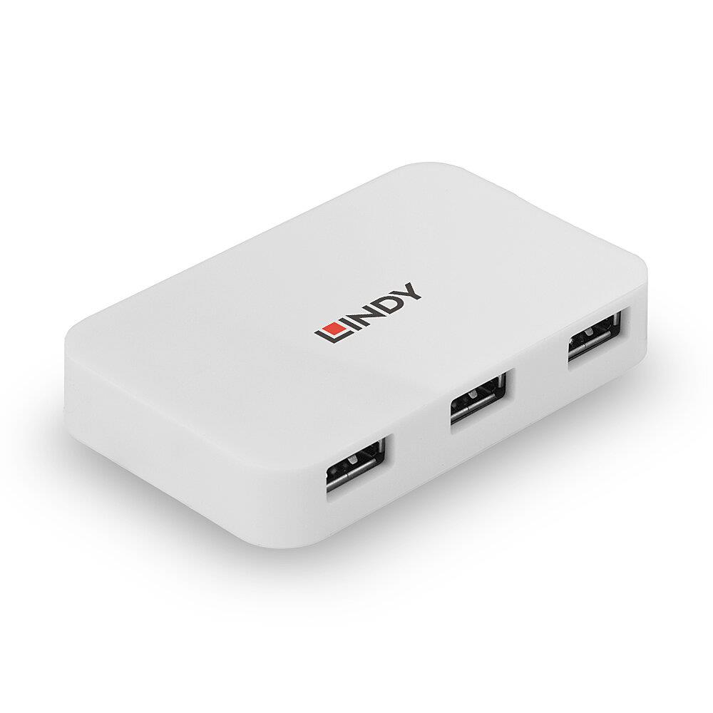 Lindy USB3 šakotuvas 4 jungtys