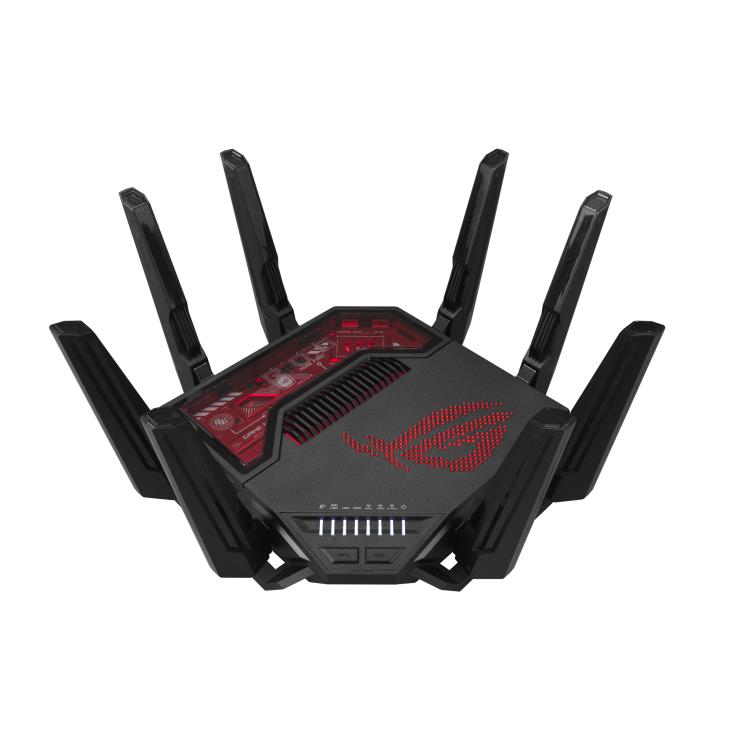 Belaidis maršrutizatorius ASUS 19000 Mbps Wi-Fi 6/7 USB 2.0 USB 3.2 1x10GbE 1x2.5GbE