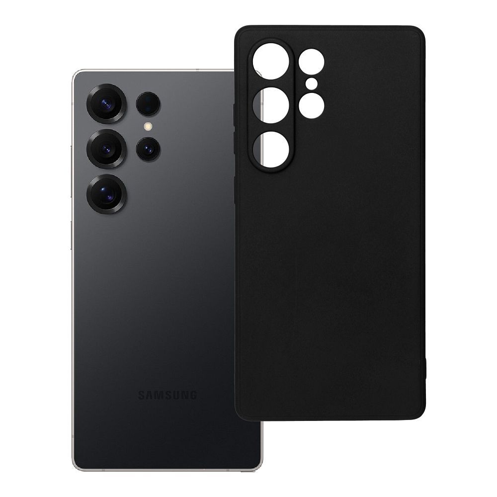 Minkštas dėklas telefonui SAMSUNG S25 Ultra juodas