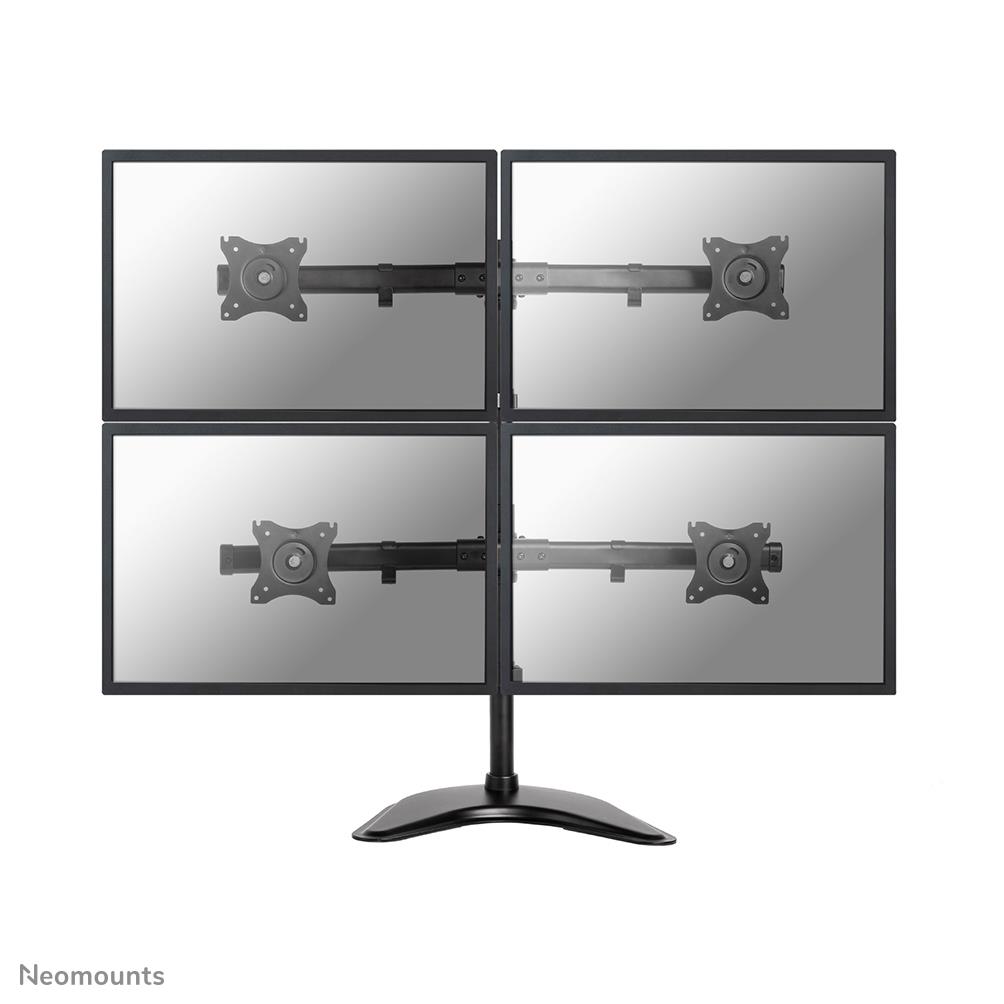Monitoriaus stalinis laikiklis 10-27" NM-D335D4BLACK Neomounts