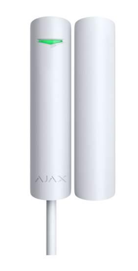 Ajax Fibra durų apsaugos jutiklis DoorProtect baltas