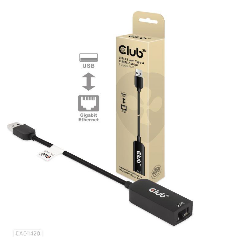 USB3.2 į RJ45 adapteris CAC-1420 Club3D