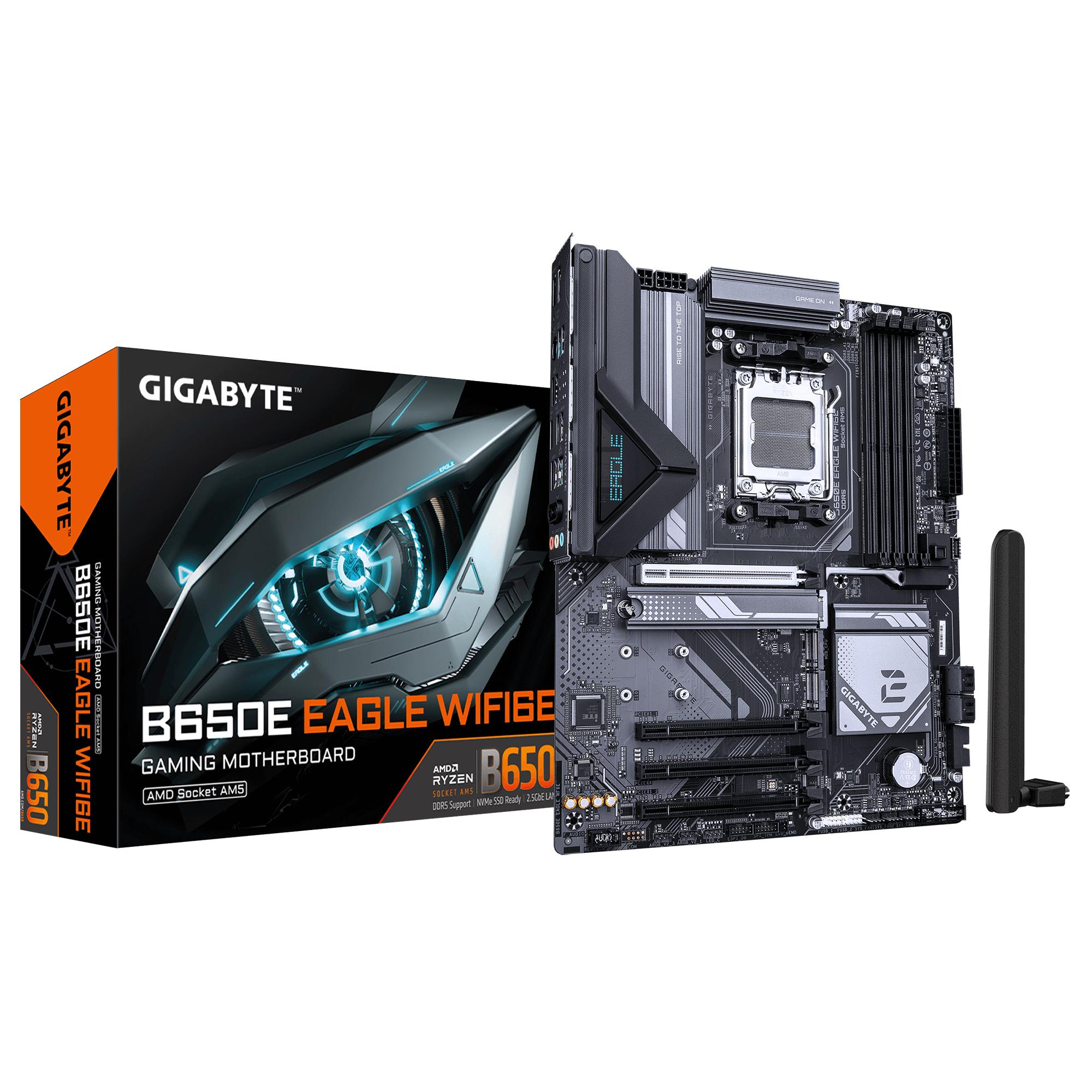 Pagrindinė plokštė GIGABYTE SAM5 ATX DDR5 4 lizdai