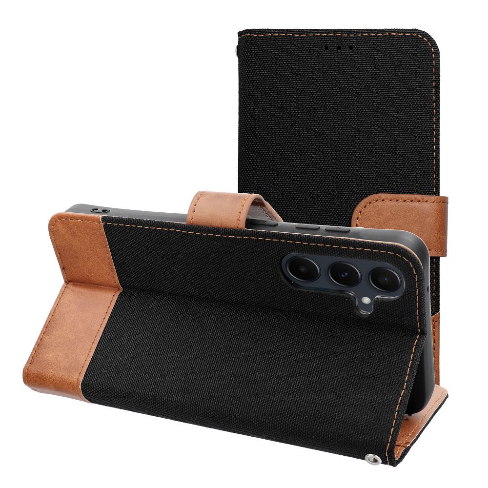 JEANS Book dėklas telefonui SAMSUNG A56 5G juodas