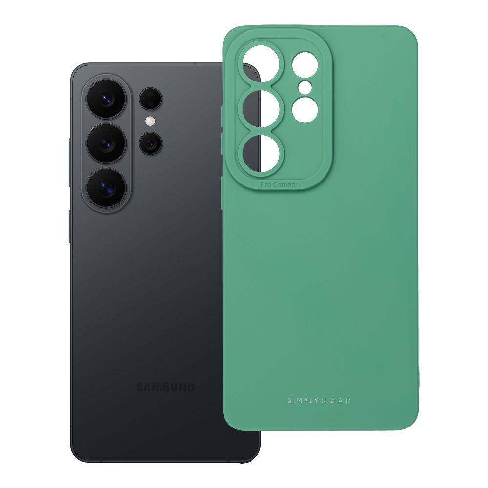 ROAR dėklas LUNA telefonui SAMSUNG S26 Ultra žalias