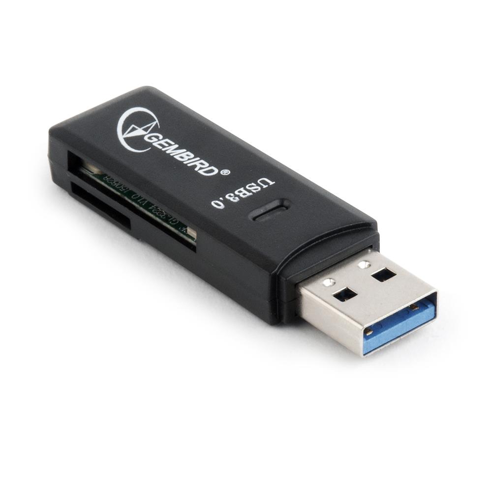 USB kortelių skaitytuvas SD/UHB-CR3-01 GEMBIRD