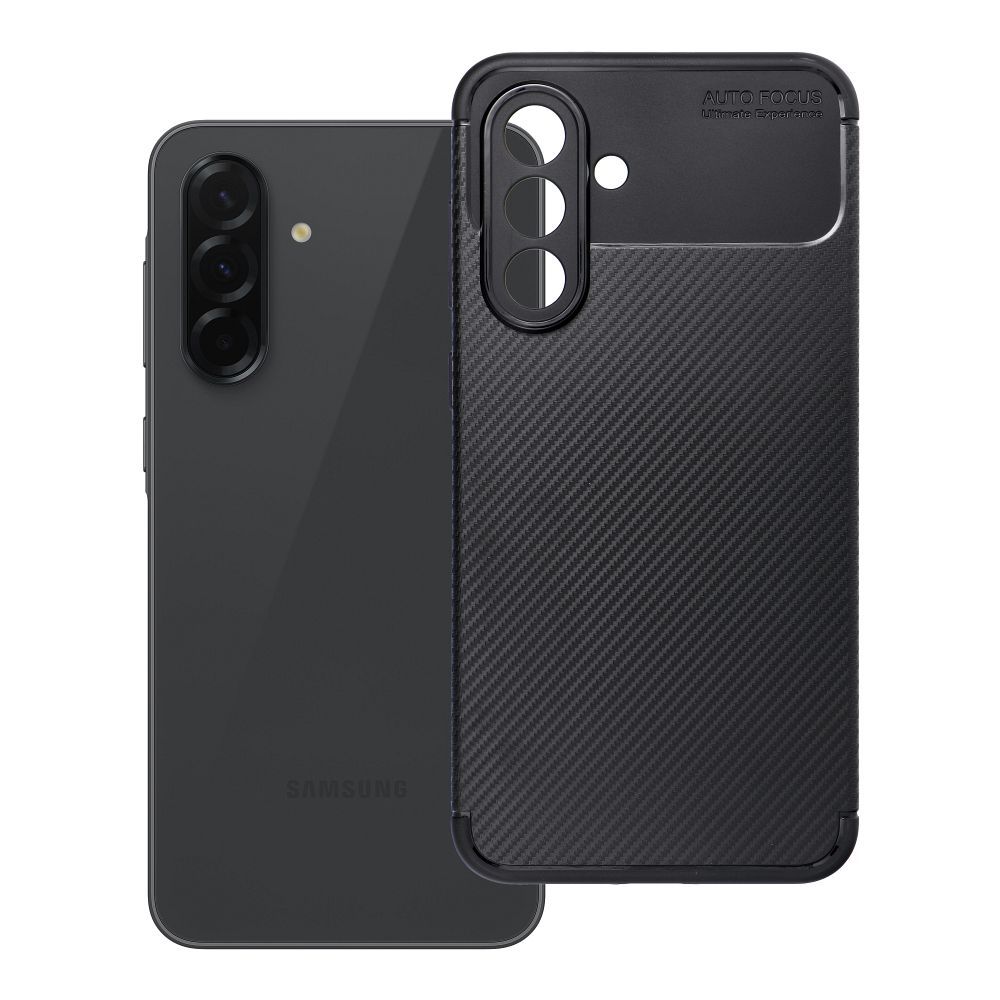 Dėklas telefonui CARBON PREMIUM SAMSUNG A36 5G juodas