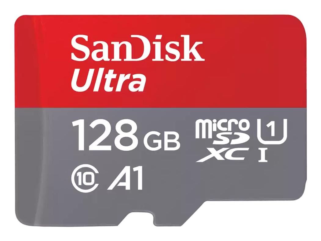 SanDisk Ultra 128 GB MicroSDXC UHS-I Klasės 10