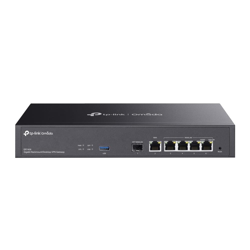 Tinklo maršrutizatorius TP-LINK Omada ER7406 VPN 6 prievadai 1000M